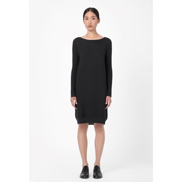 Cos Raised stripe wool dress - Picture 1 of 6